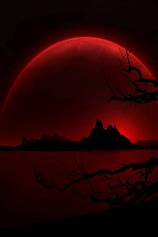 लाल चंद्रमा