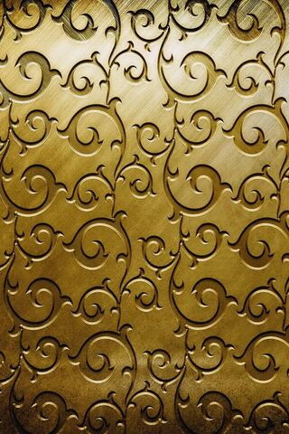 Radiant Gold Elegance: A Stunning Metal Pattern