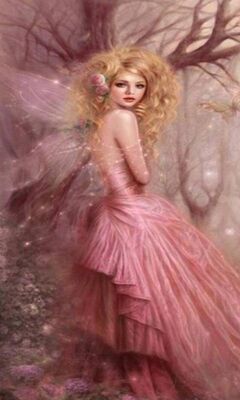 Cute Pink Fairy Wallpaper - Download to your mobile from PHONEKY