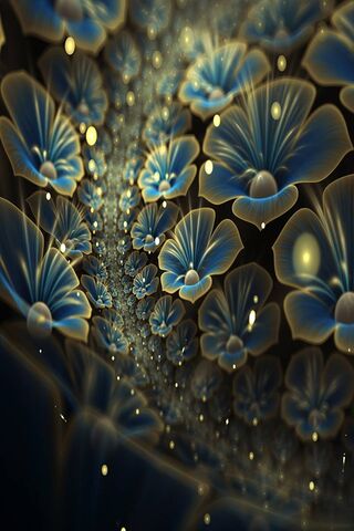 Fleurs fractales