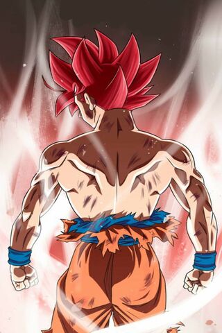 Goku's Fiery Transforma..