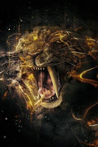 Prehistoric Tiger