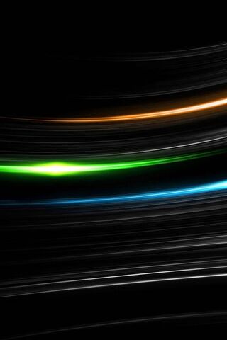 Abstract Neon Line