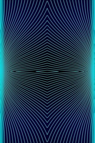 Waves of Blue and Black..