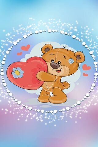 Cuddly Love Bear 🌟❤️
