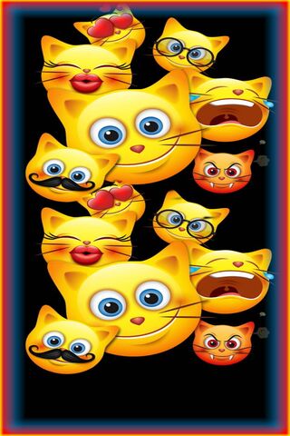 Whiskers of Joy: The Cat Emoji Parade! 🐱🎉