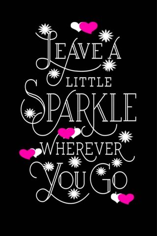 Leave Little Sparkle