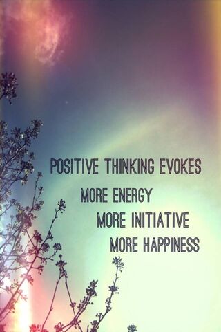 Positive Thinking Wallpaper - Download to your mobile from PHONEKY