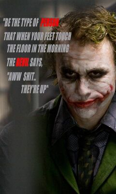 Joker Quote Wallpaper - Download to your mobile from PHONEKY