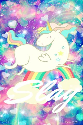 Unicorn Slay Queen Wallpaper - Download to your mobile from PHONEKY