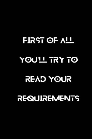 Understanding Your Need..