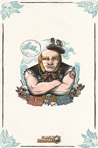 Tatsu-Gigante: The Fearless Pirate of Clash Royale!  ☠️💪