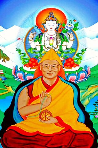 Dalai Lama Chenrezig