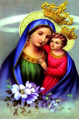 María y el niño Jesús