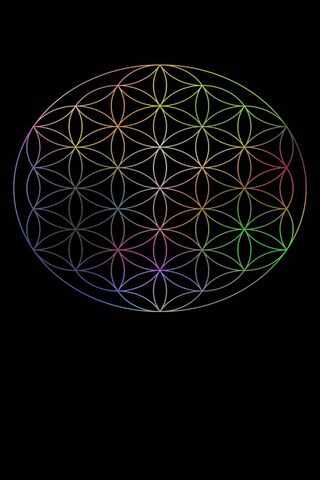 Flower Of Life I6p Wallpaper Download To Your Mobile From Phoneky