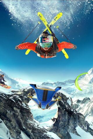Thrill of the Slopes: Steep Skiing Adventure