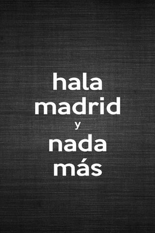 Hala Madrid Since 1902