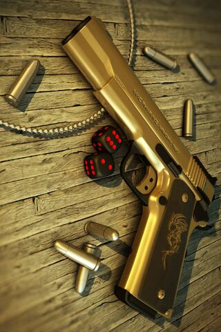 مسدس الذهب