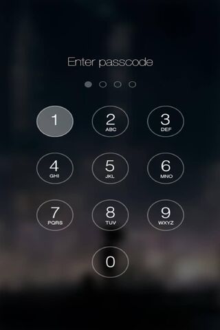 Passcode Screen