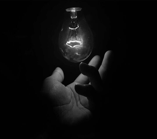 Hand Light Wallpaper - Download to your mobile from PHONEKY