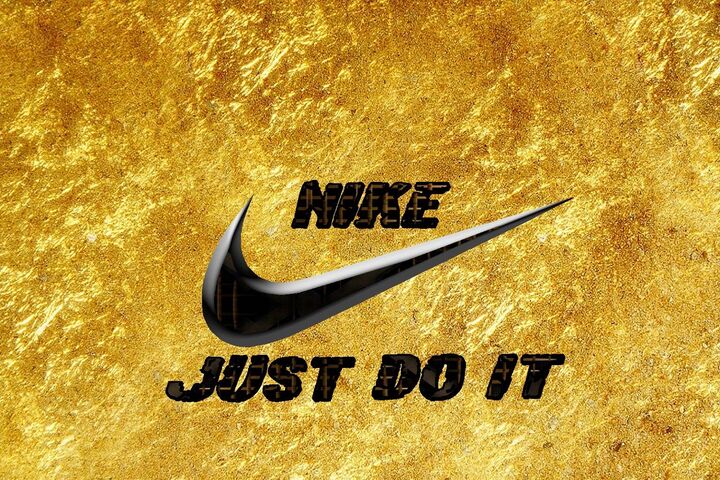 Nike Gold Wallpaper - Download to your mobile from PHONEKY