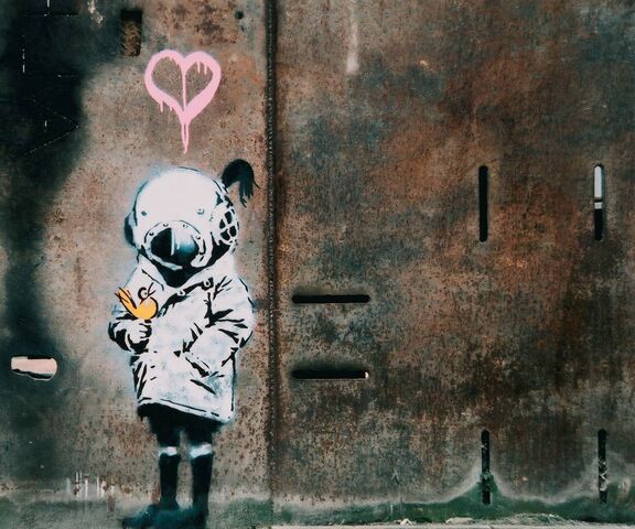 Banksy Graffity 4 Wallpaper - Download to your mobile from PHONEKY