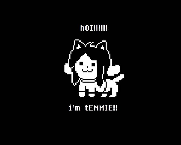 Temmie Wallpaper Wallpaper Download To Your Mobile From Phoneky
