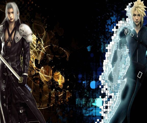 cloud vs sephiroth wallpaper hd