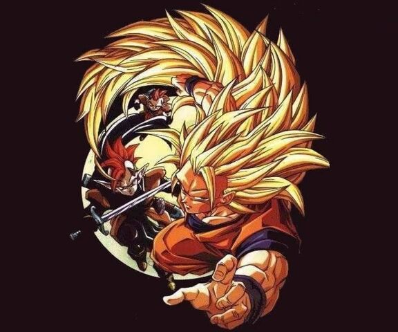 Goku super Saiyan 3 Sticker - Etsy
