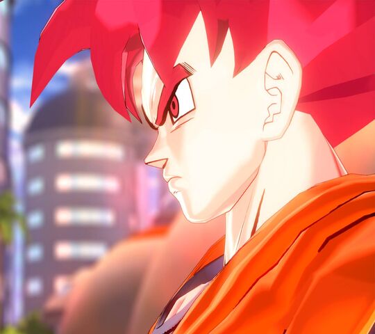 Goku Super Sayan God Wallpaper - Download to your mobile from PHONEKY