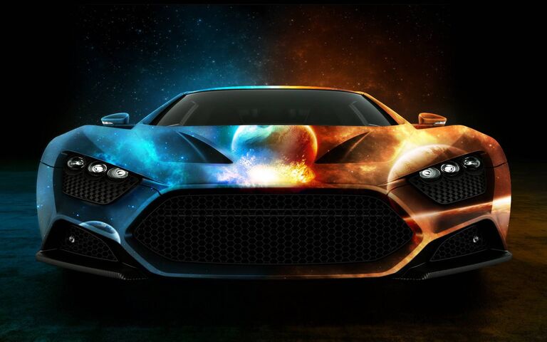 Space Car Wallpaper - Download to your mobile from PHONEKY