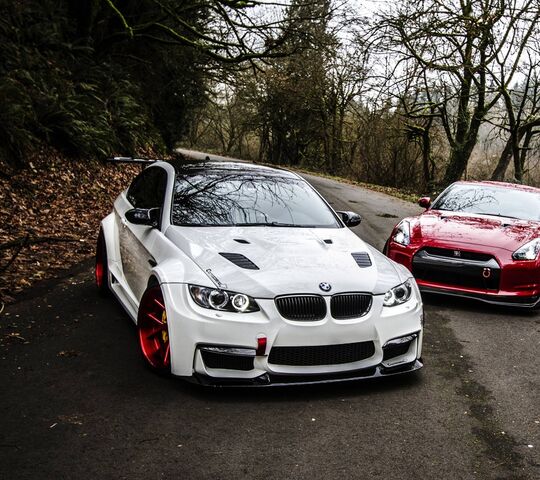 Bmw M3 Nissan Gtr Wallpaper - Download to your mobile from PHONEKY