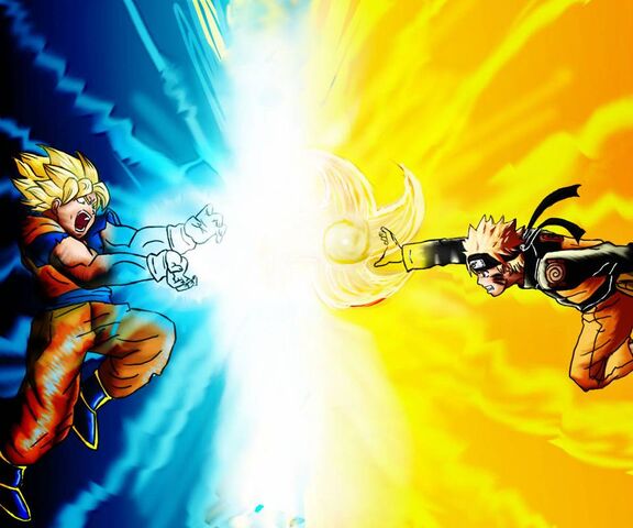 Goku Vs Naruto Wallpaper Hd gambar ke 19