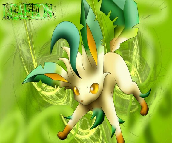 Leafeon Wallpaper  Download to your mobile from PHONEKY