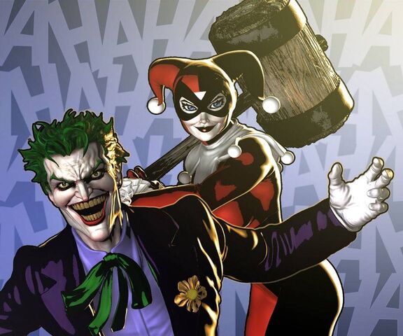 Joker and Harley Q Wallpaper - Download to your mobile from PHONEKY