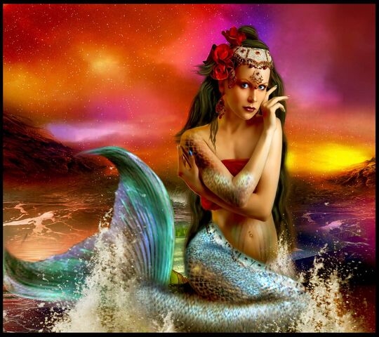 Sensual Mermaid Wallpaper - Download to your mobile from PHONEKY