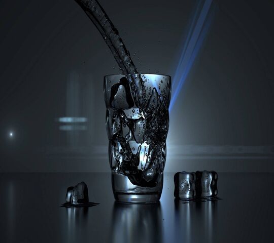 Glass 3D Wallpaper - Download to your mobile from PHONEKY