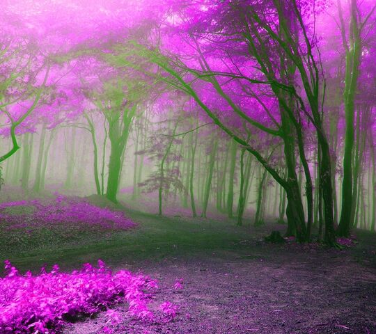 Purple Forest Wallpaper - Download to your mobile from PHONEKY