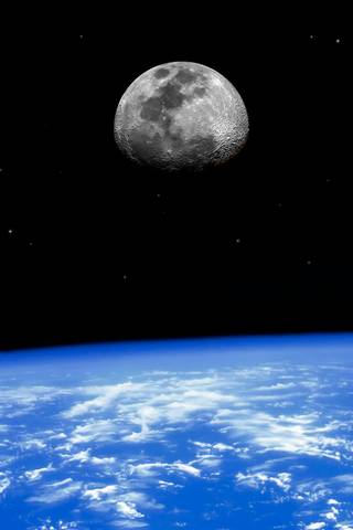Moon From Orbit