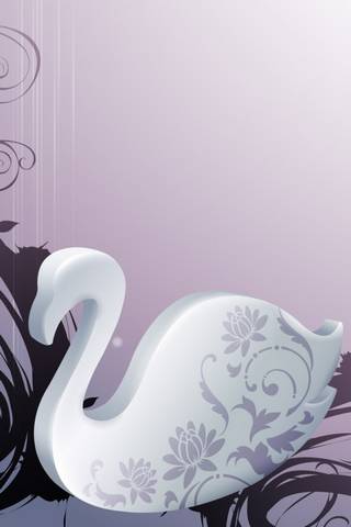 Abstract Swan