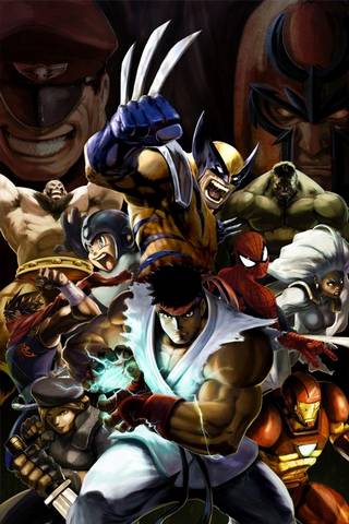 Marvel Vs Capcom Wallpaper  Download to your mobile from PHONEKY