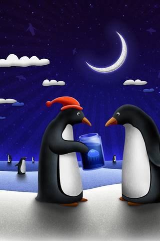 Pinguim presente