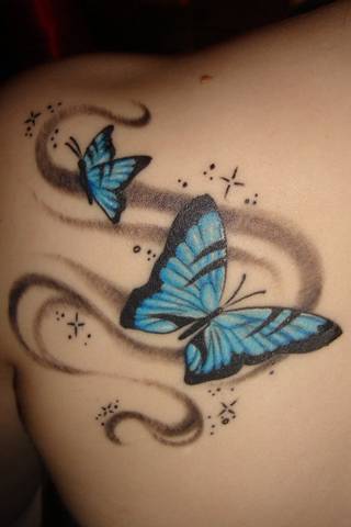 Blaues Butterfly