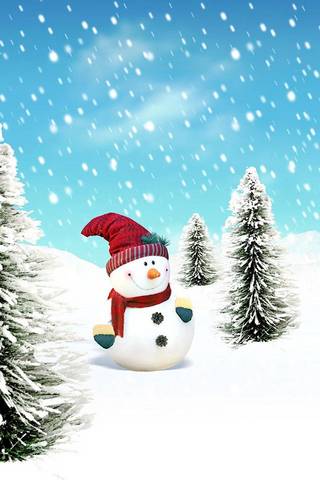 Snowman hạnh phúc