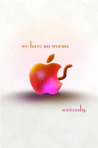 Apple No Worms