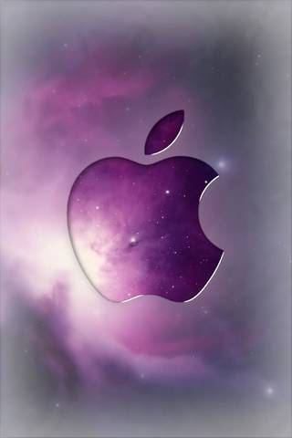 Apple Glas * Logo