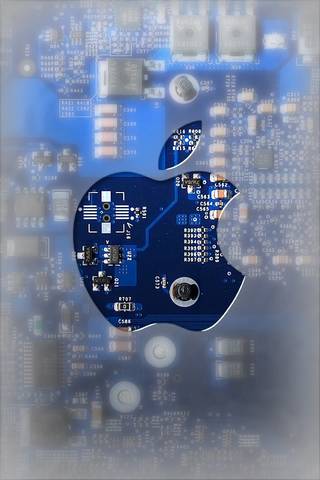 Logotipo da Apple Glas *