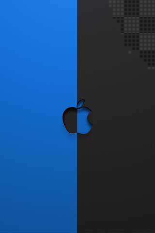 सेब नीला काला