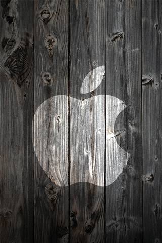 Apfel aus Holz