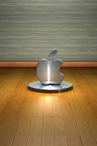 Logotipo 3D da Apple